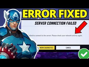 How To Fix Server Connection Failed in Marvel Rivals