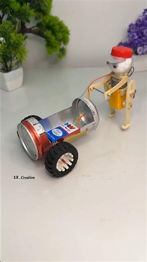 Amazing Walking Robot Car 🤖 || DIY Cardboard Robot Science Project