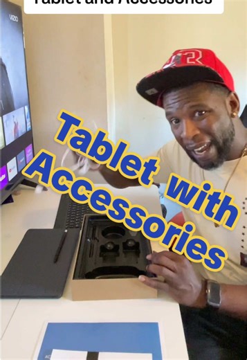 Tablet and Alot of Accessories. #tablet #accessories #androidtablet