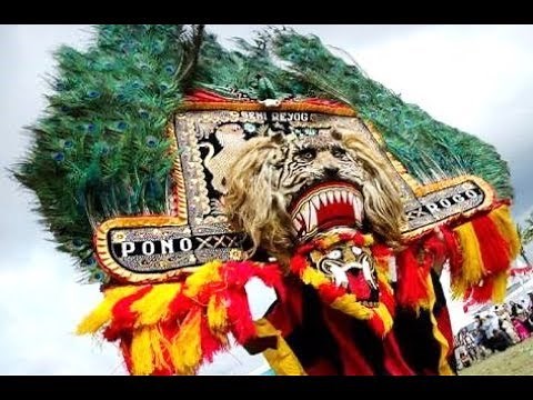 Gamelan REOG PONOROGO Music Dadak Merak - Giant Mask Dance [HD]