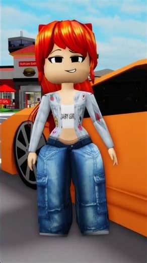 Bacon got impressed by her then did the Luku Trend… 🤯🔥 #roblox #robloxshorts #shorts