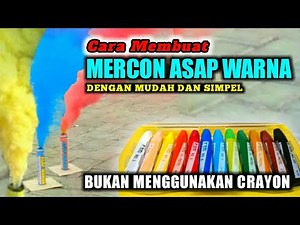 Tutorial _ MAKING COLORED SMOKE FIREPLACES || Without Using Crayons