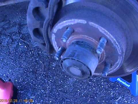 installing lock in lock out hubs on 99 ranger part 1