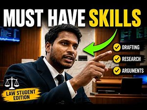 Essential Skills Every Law Student Must Learn (How to Survive Law School)