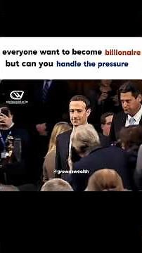 billionaire handle the pressure🔥#successmindset #motivation