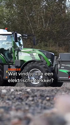 Fendt importeur Agromec ontwikkelde deze 205 pk sterke elektrische trekker. Wat vind jij er van? #fendt #trekker #tractor #electric #farmer #fyp