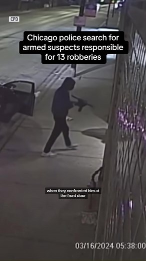 Shocking video of a brazen crime in Chicago shows two masked men hold a victim at gunpoint in Humboldt Park as part of a spree of armed robberies, NBC Chicago’s Vi Nguyen reports. #chicago #chicagonews #chicagocrime