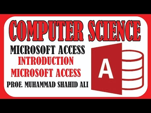 Ch#5 introduction to Ms access