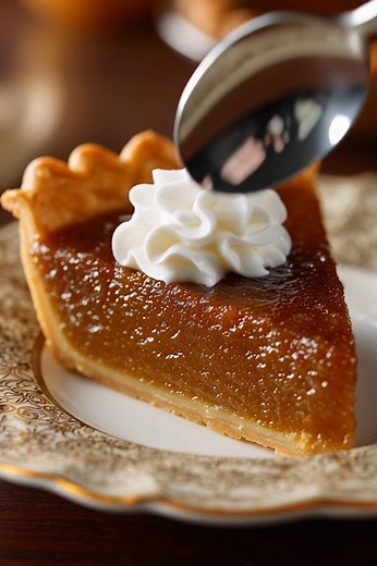 Rustic Spiced Apple Butter Pie! 🍂🥧 A rich, velvety smooth apple butter filling, infused with warm spices, is nestled in a flaky, golden crust. Perfect for holidays or a cozy treat, this pie embodies homemade goodness and a touch of rustic charm. #AppleButterPie #ApplePie #SpicedPie #AutumnBaking #FallFlavors #HomemadePie #DessertPie #ComfortFood #HolidayBaking #SweetTreats #PieRecipe #AppleDessert #WhippedCream #BakingLove #DeliciousRecipe #HomeBaked #ThanksgivingDessert #ChristmasPie #RusticB