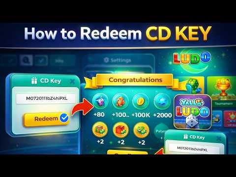 Yalla Ludo CD-Key Redeem Code, Yalla Ludo CD-Key Redeem Free, CD-Key 2026