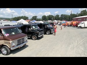 VAN SHOW! At the 47th Van Nationals, 2019. Greenfield, Massachusetts. A Walk through the Van Show.