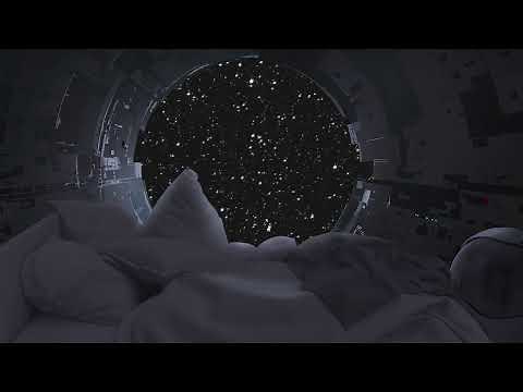 Starship Sleeping Quarters | Balanced Soothing Space Sounds for Sleep | Spaceship Ambience