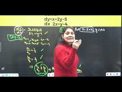 Introduction to Differential Equations Reducible to Homogenous Form|BBA|BCA|B.COM|B.TECH|Dream Maths