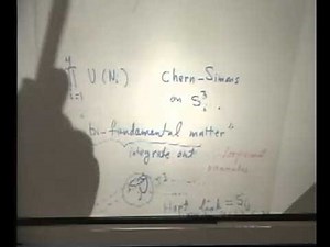 Cumrun Vafa - Superstrings and topological strings at large N