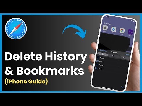 How To Delete Bookmarks History And Tabs On Safari !