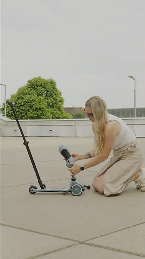 Highwaykick 1 Push & Go easily transforms from a ride-on to a scooter ☺️