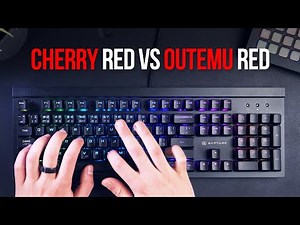 Cherry Red vs. Outemu Red | Sound Test Comparison