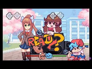 Monika Doki Doki Literature Club! ( Friday Night Funkin )