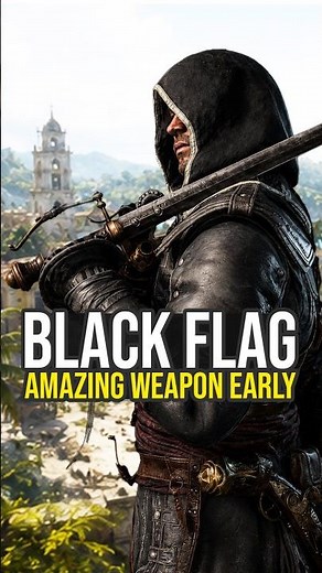 Get This Amazing Early Weapon In Assassin's Creed Black Flag Resynced... (AC Black Flag Resynced)