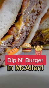 🍔 Sauce it up at Dip N' Burger in McAllen! The locally owned eatery serves up a great menu if burgers, chicken sandwiches, hot dogs, desserts, and more! 🍟🛸 Plus 11 delicious house sauces! Try them all and let us know which one is your fave! 📍4120 N. 23rd St | Explore McAllen