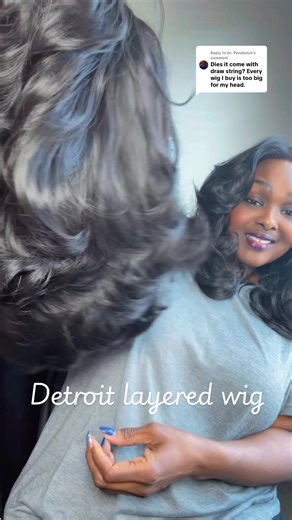 Replying to @Dr. Pendleton This Detroit layered wig is giving full volume and soft glam all day 😍 20 inches, big-head friendly, pre-cut lace, and beginner friendly? Yes ma’am. The layers are EVERYTHING. #TikTokShopCreatorsPick #plussizefashion #wigreview #blackgirlmagic #affordablebeauty