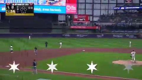 村上宗隆がメジャー初ホームラン🔥メジャーデビュー戦で豪快弾を放つ！メジャー初ヒットが本塁打①四球②四球③一ゴロ④本塁打【シーズン成績】打率.500 1本塁打 OPS2.750🎥@MLB #村上宗隆 #ホワイトソックス