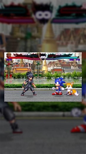 A 2D Sonic Fighting In A Retro Style! #mugen #ikemengo #sonic #finalfantasy