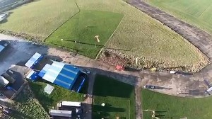 Birdseye view from one of our experienced jumpers coming into land, don’t worry the tandem landing is a lot slower and more tranquil. Www.ukparachuting.co.uk | UK Parachuting