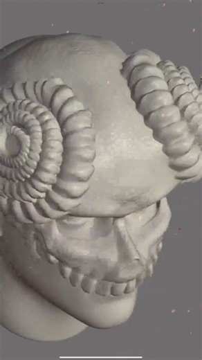 Mask prototype v2 #nomadsculpt #mask #bleach