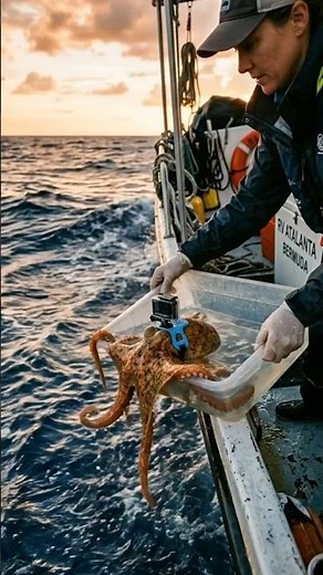 Octopus POV in the Bermuda Triangle 🌊 | Unknown Signal Awakens Below