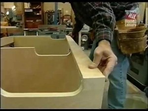 New Yankee Workshop S14E01 Miter Bench and Storage, Part I