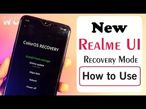 New Realme UI Recovery | What's New | How to use - Hindi