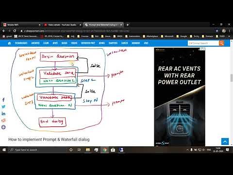 Microsoft Bot Framework | Waterfall Dialog |