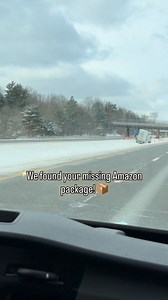 55K views · 227 reactions | Missing your Amazon package? We may have just found it! #Amazon #snowstorm #ohioturnpike #oops #runninglate #justkidding #funny | Kristy's Craft Room | Facebook