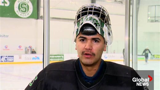 Huskies goaltender Ross honouring First Nations roots with new mask