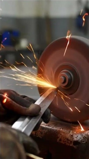 Amazing Sword Production – From Raw Steel to Sharp Blade