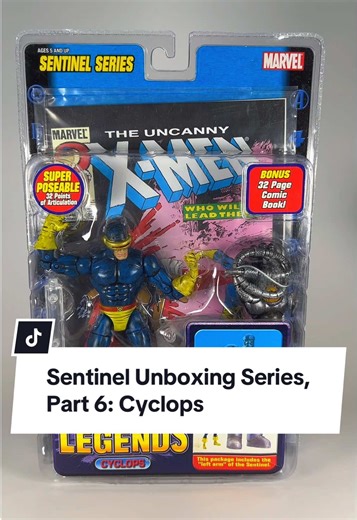 Unboxing 2005 ToyBiz Cyclops Action Figure Review