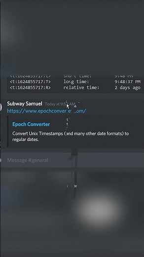 Date and Time / Countdown in Discord About Me? #shorts