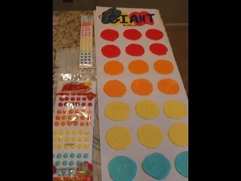 Giant Candy Buttons