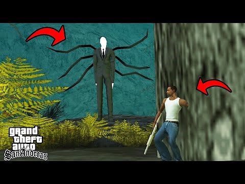 I Found Slenderman in GTA San Andreas!(Scary Easter Egg)