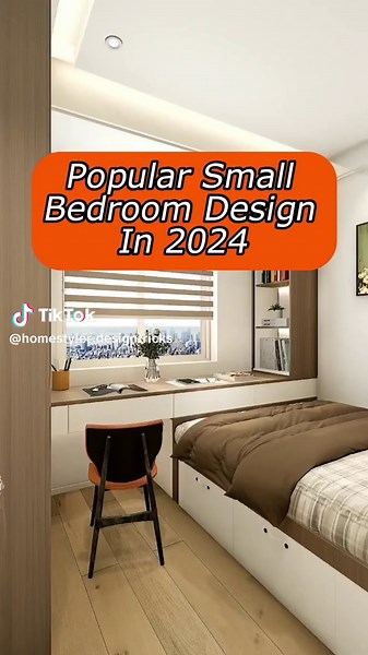 Cozy Small Bedroom Design with Clever Storage Hacks
