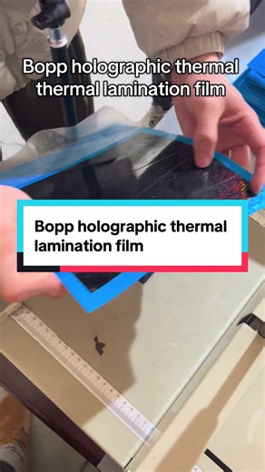 Bopp Holographic Thermal Lamination Film Explained