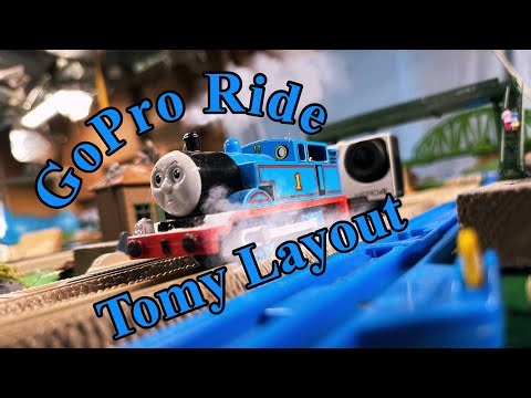 BIG Tomy layout train ride