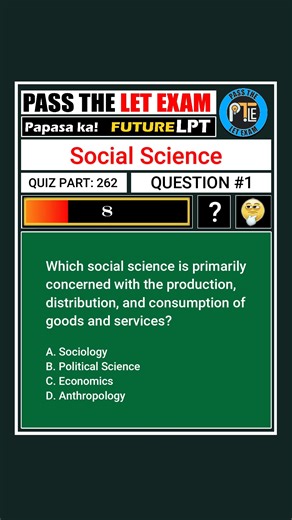 1.5K views · 18 reactions | Social Science Quiz Part 262 #letreviewer #letreviewer2025 #letquiz #passtheletexam #LETReviewer #letreviewer2025 | Pass the LET Exam | Facebook