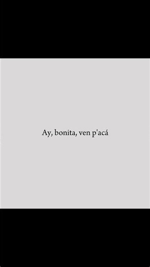Ay Bonita - Martinwhite, Santiago Berrio #lyrics #fyp #fypシ゚viral #viralshorts #shorts
