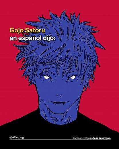 Frases Inspiradoras de Satoru Gojo en Jujutsu Kaisen