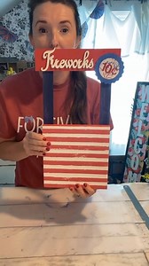 This patriotic fireworks stand turned out amazing! I am still in love with it! | The Celebration Co.