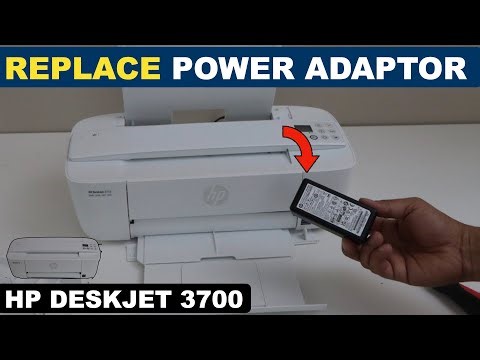 HP DeskJet 3700 Power Adaptor Replacement !