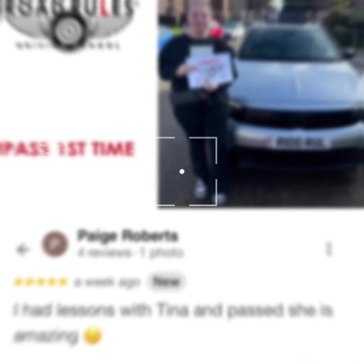 Well done to Paige passing her driving test 1st Time @ Chichester driving test centre trained by instructor Tina 🚗 #drivinglessons #bestdrivingschool #drivinginstructor #chichester #femaledrivinginstructor