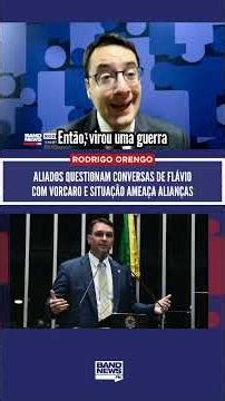 Rodrigo Orengo: Aliados questionam conversas de Flávio com Vorcaro e situação ameaça alianças